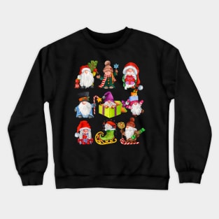 Christmas Cute Gnomes Funny 2021 Crewneck Sweatshirt